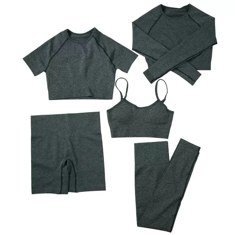 5-Piece Yoga Suit Is Soft And Comfortable