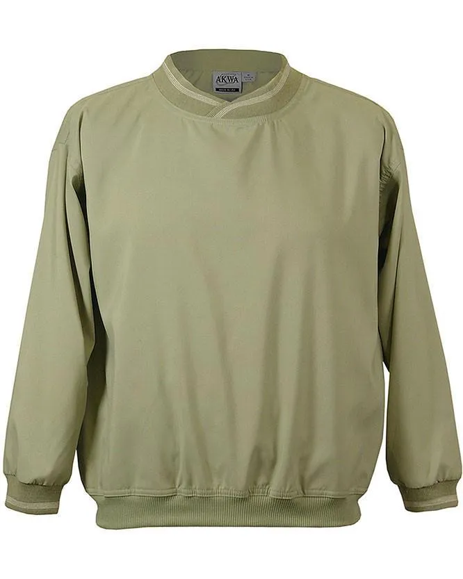 AKWA Men's Microfiber Windshirt Pullover