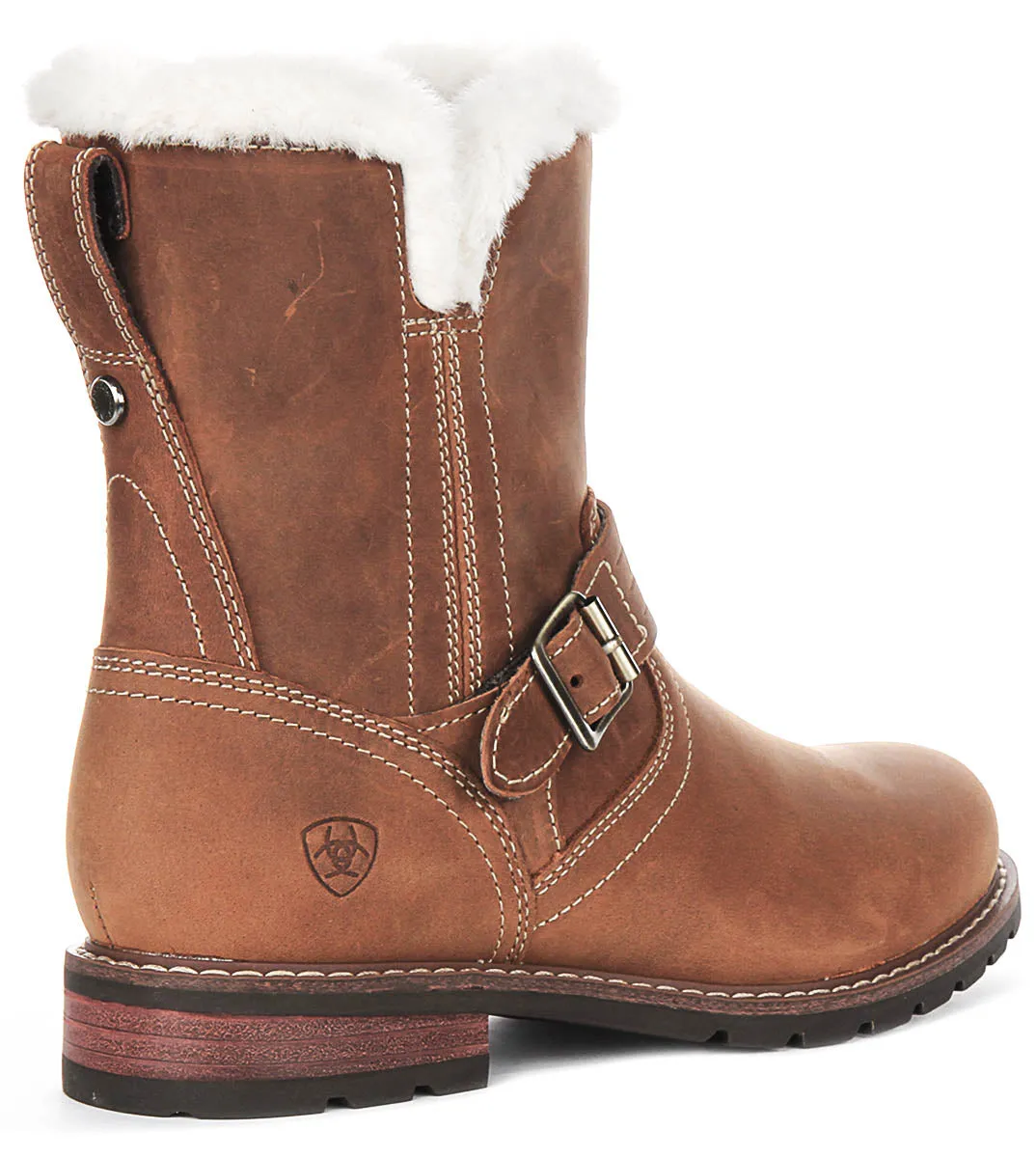 Ariat Savannah Sherpa Waterproof In Dark Brown For Women