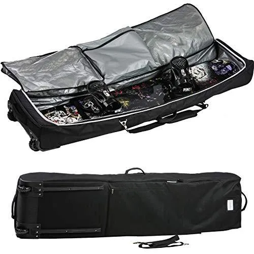 Athletico Conquest Padded Snowboard Bag with Wheels