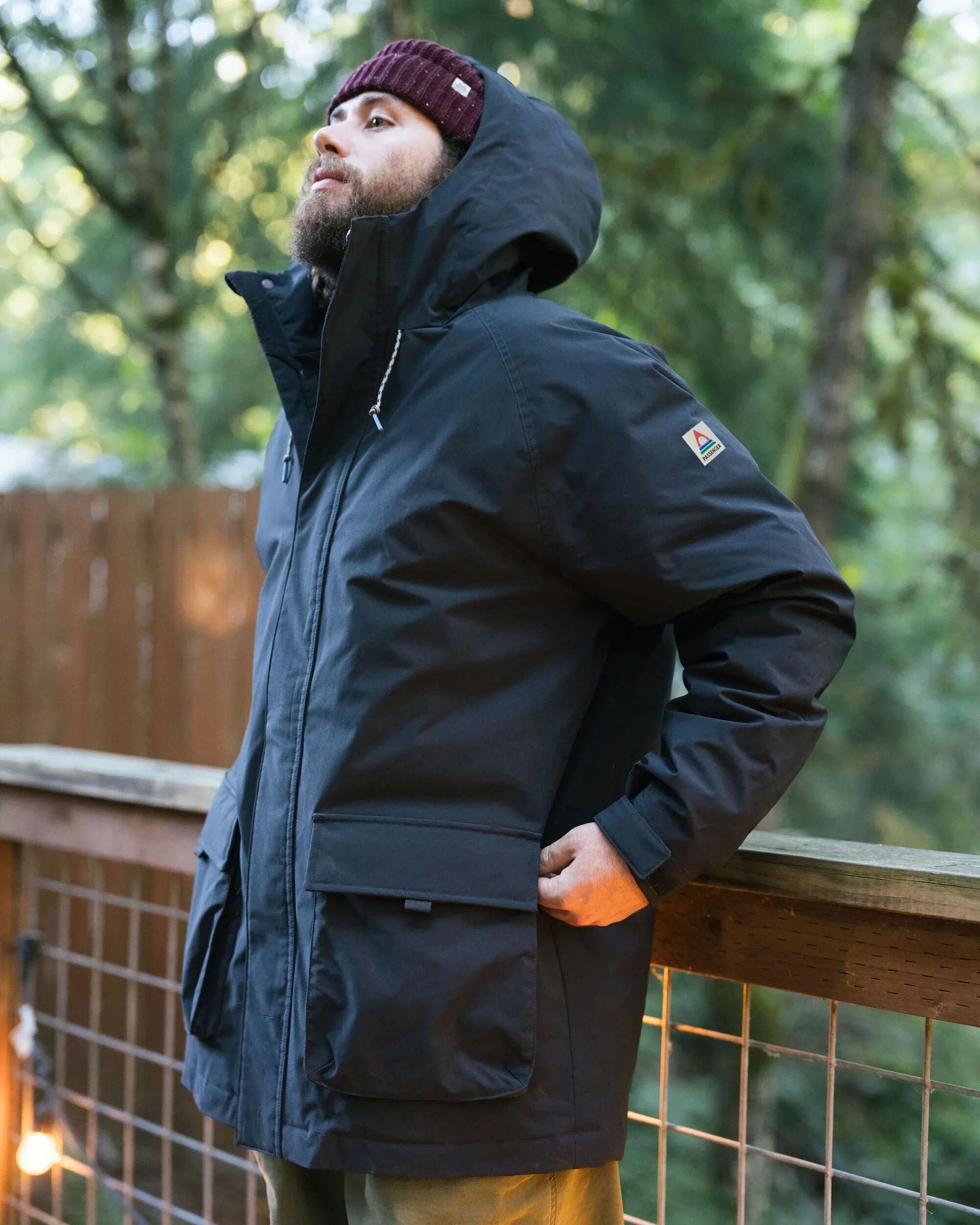 Baltic Recycled Insulated Parka - Black