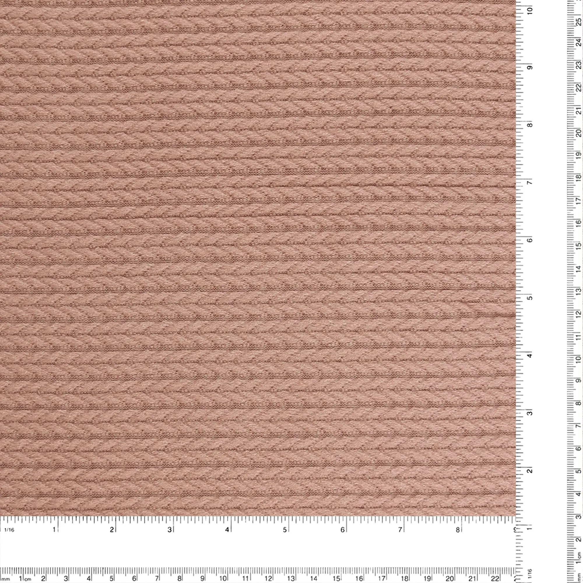 Cable Knit - MAXINE - 003 - Dusty Rose