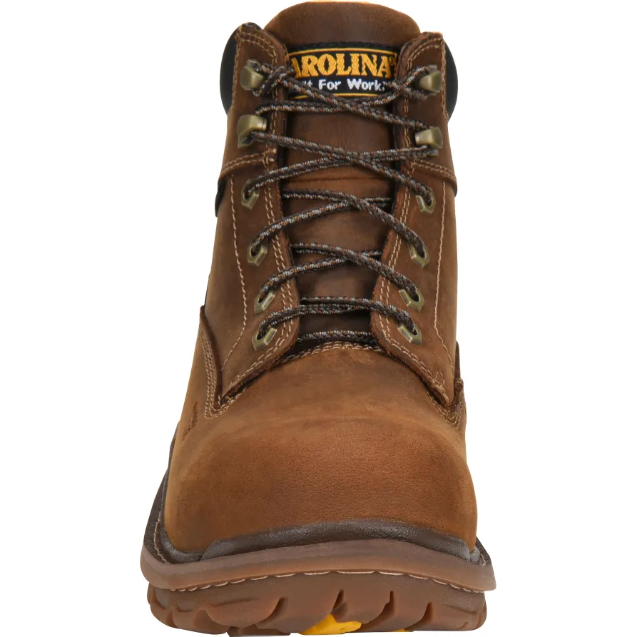 Carolina Men's Dormite 6”  WP Work Boot  - Brown - CA3058