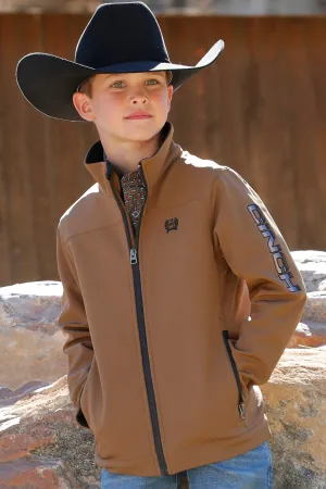 Cinch Boy's Brown Match Dad Bonded Jacket