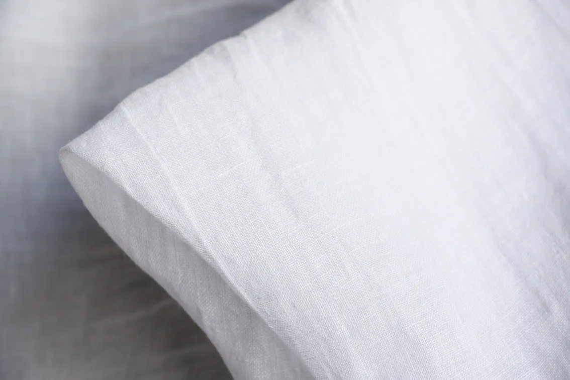 City White Washed Linen Gauze