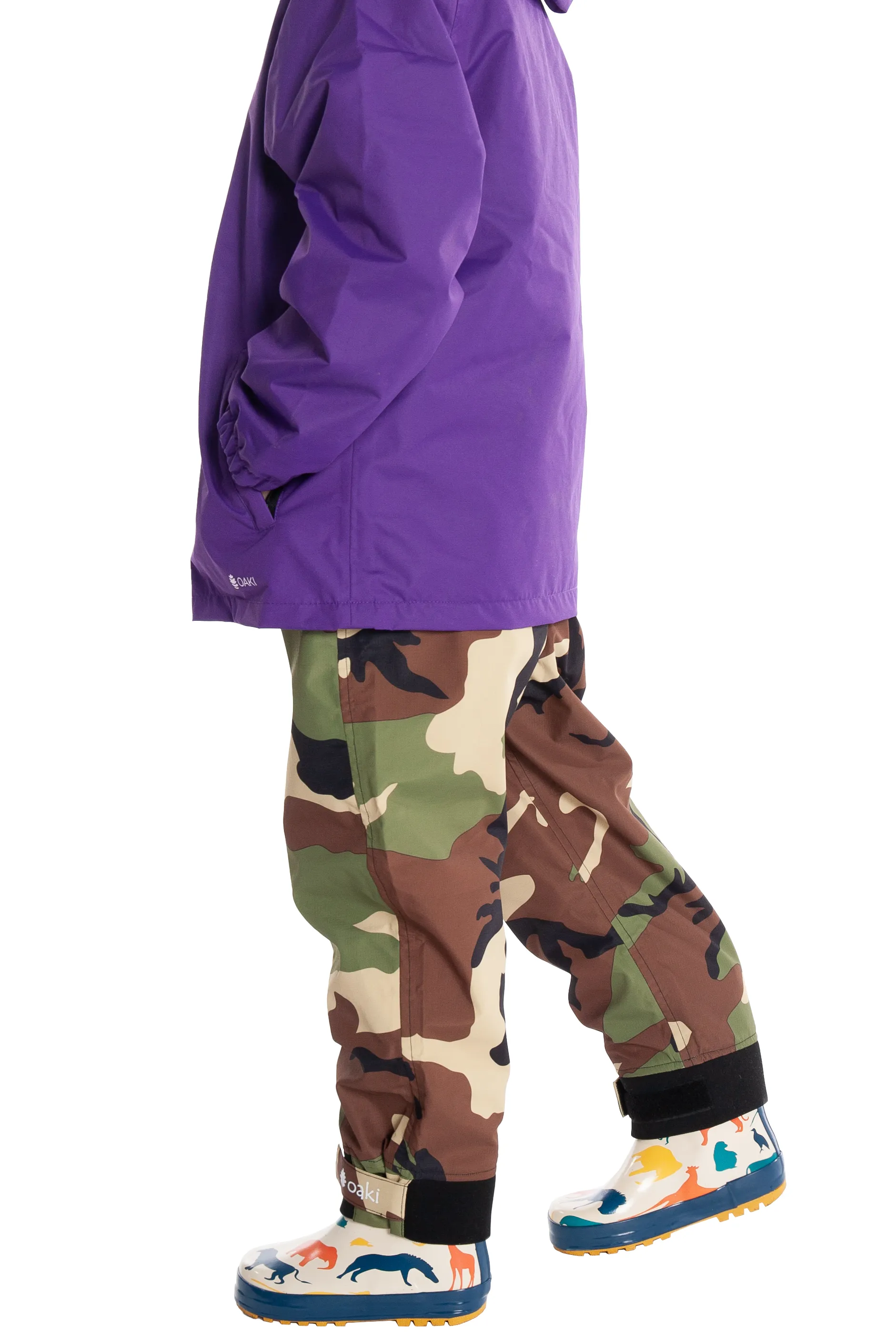 CLEARANCE: Children's Rain/Trail Pants, Army Camo