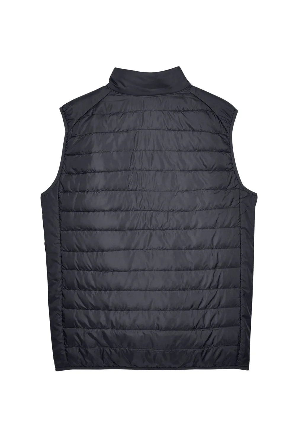 Core 365 Mens Prevail Packable Puffer Water Resistant Full Zip Vest - Carbon Grey