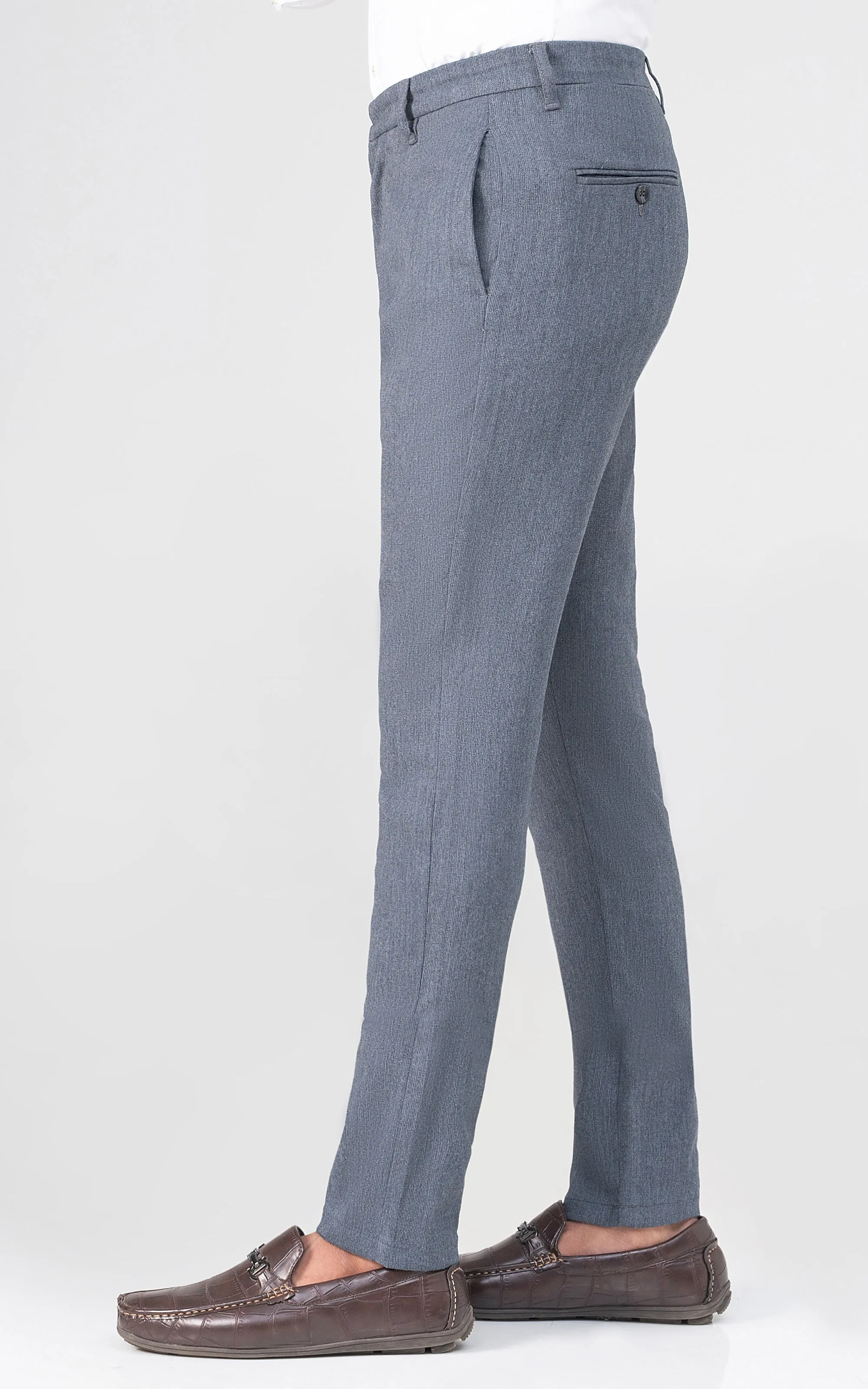 CROSS POCKET CASUAL PANT BLUISH GREY