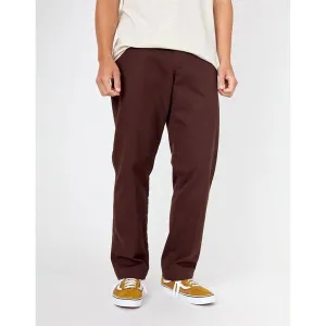 Dickies Skateboarding Pants Flex Slim Fit Straight Leg Dark Brown