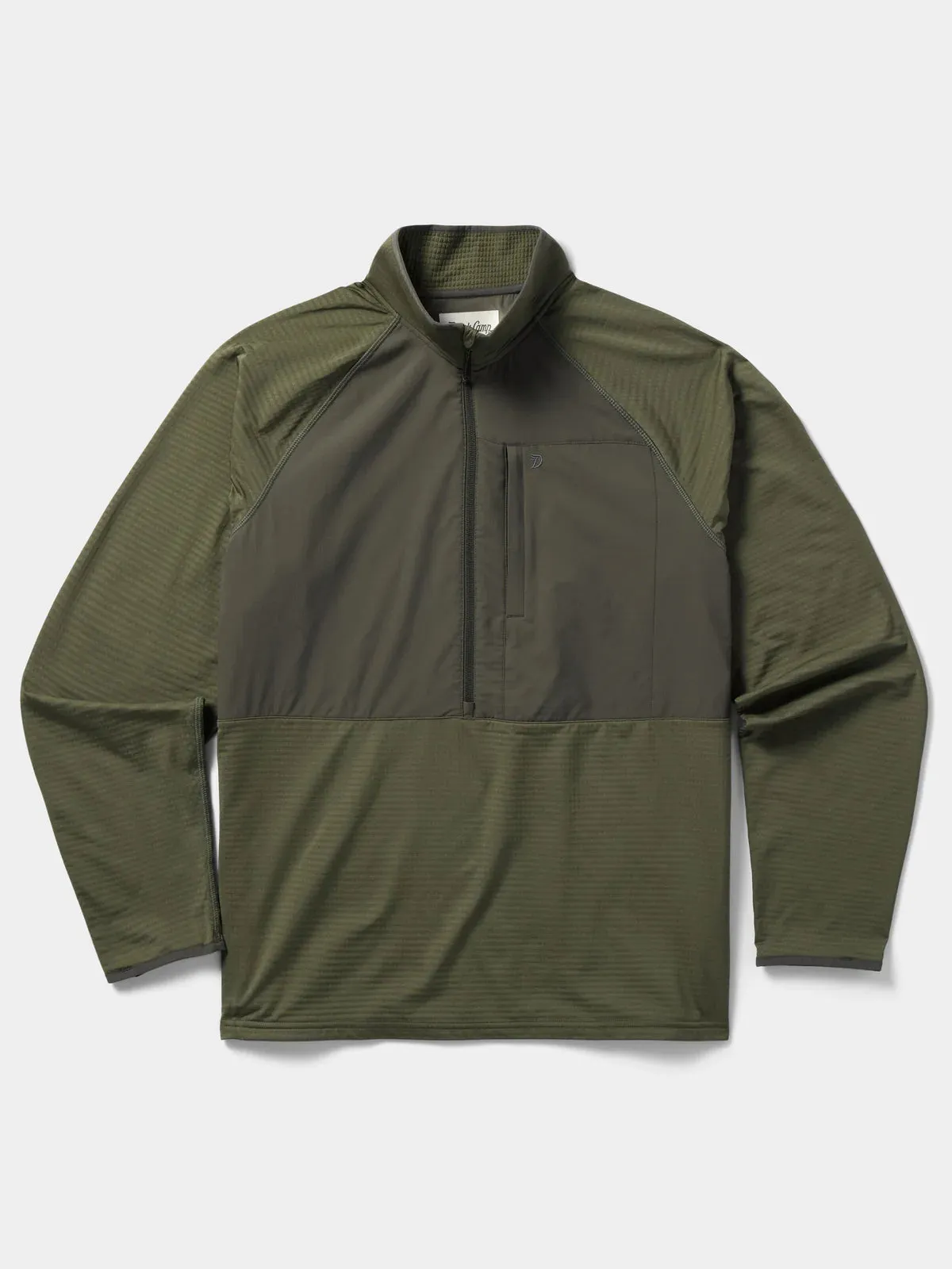 Duck Camp Lightweight Grid Tech Fleece 1/2 Zip