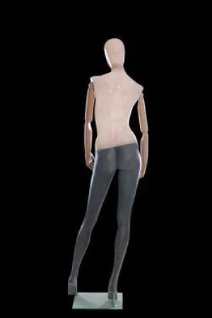 Female Translucent Mannequin with Movable Arms MM-VEN02