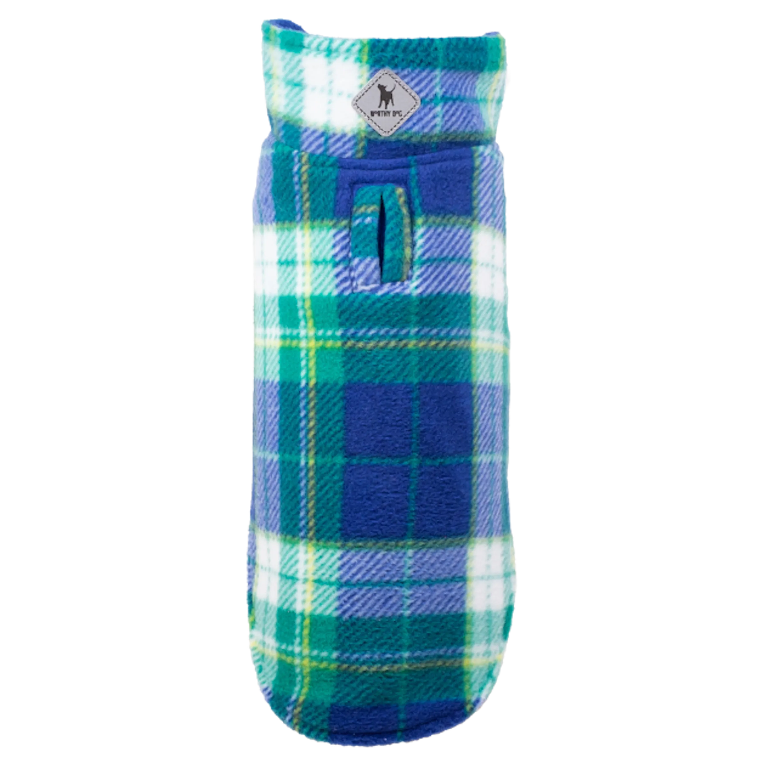 Fleece | Fargo Royal & Green Plaid