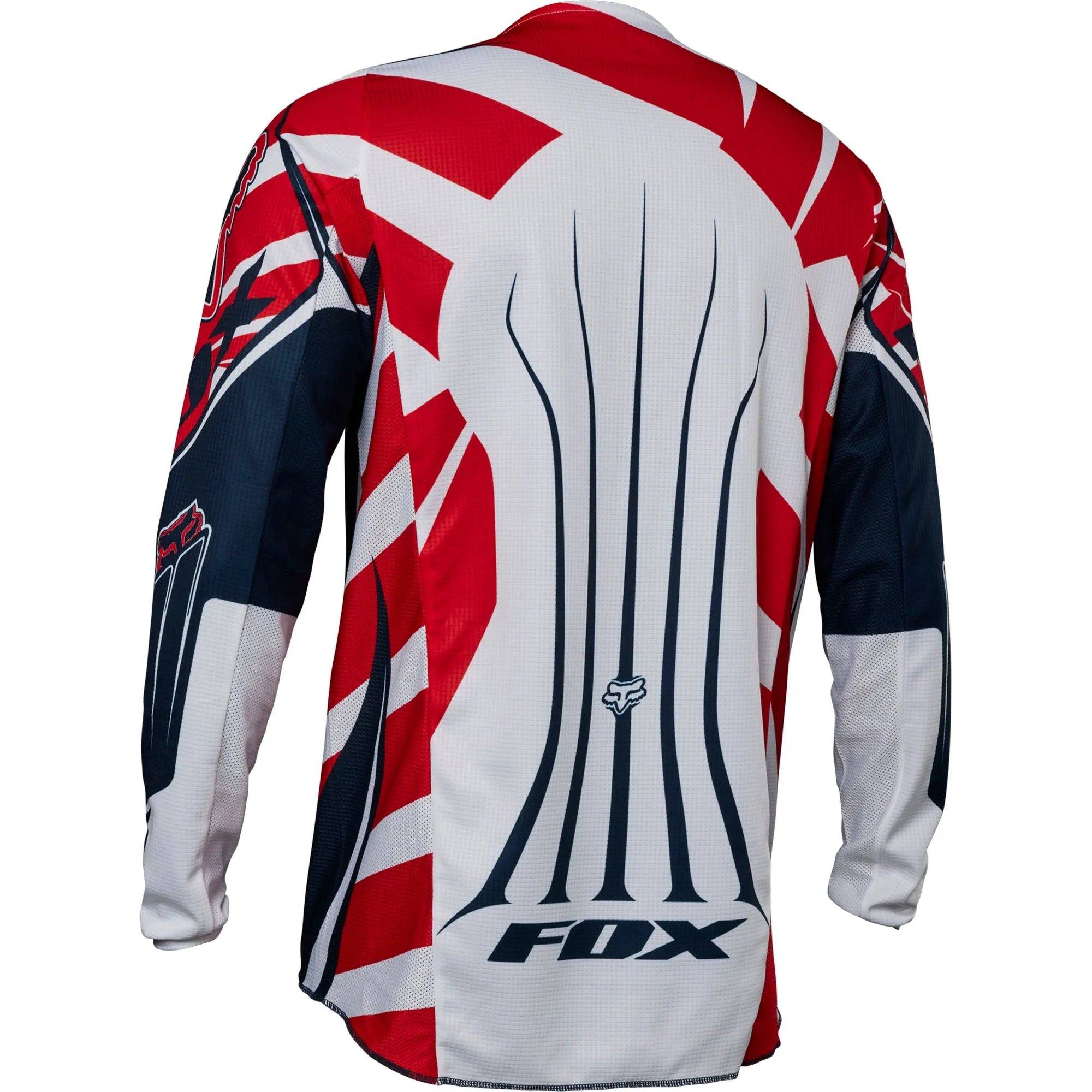 Fox Racing  Mens Navy 180 Goat Jersey Long Sleeve Lightweight MotoX