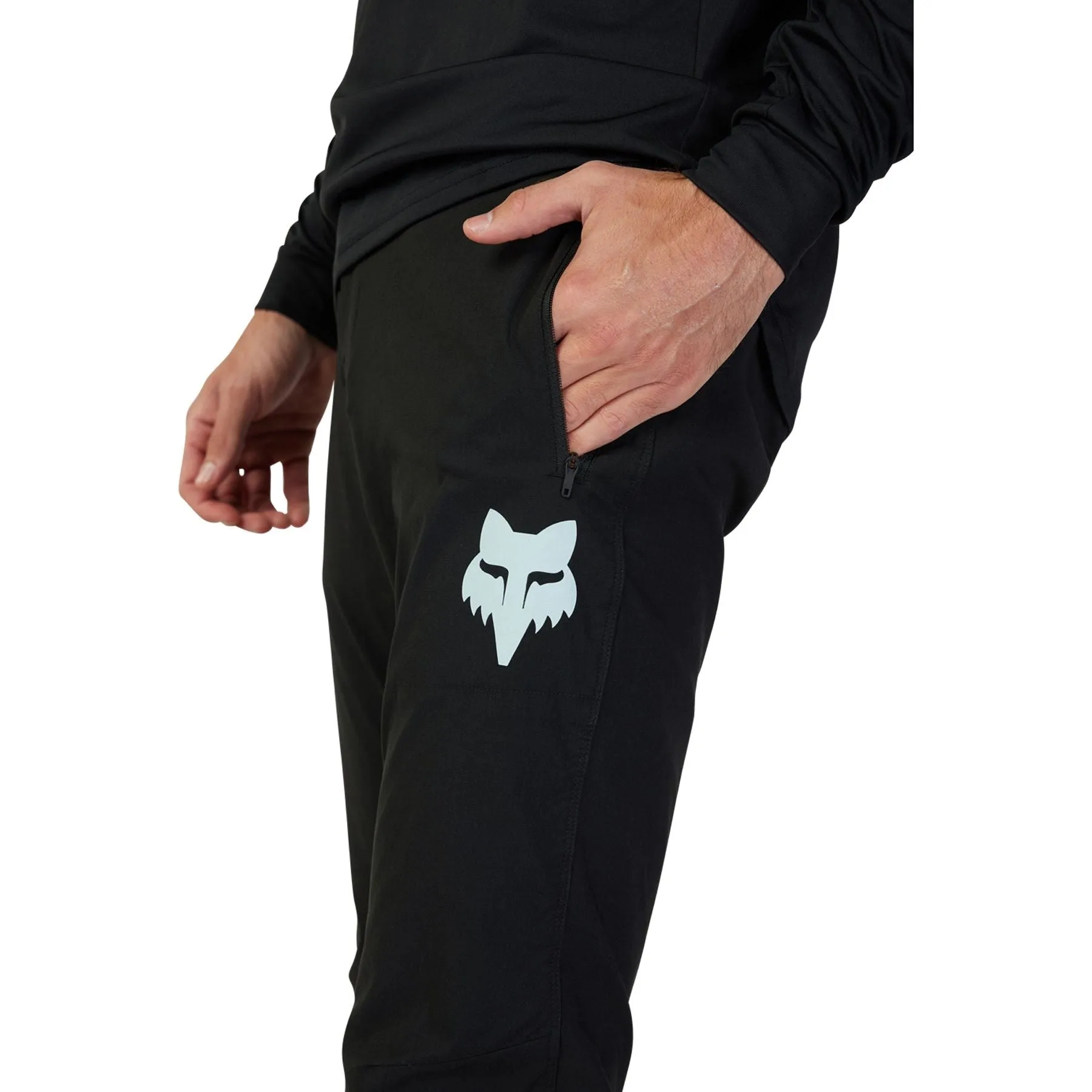 Fox Ranger Race Mens Cycling Trousers - Black