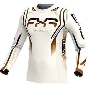 FXR Vapor MX Offroad Jersey Regal White