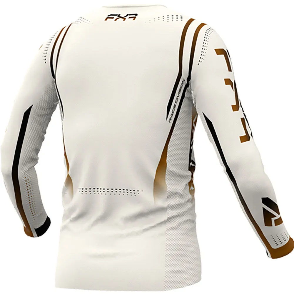 FXR Vapor MX Offroad Jersey Regal White