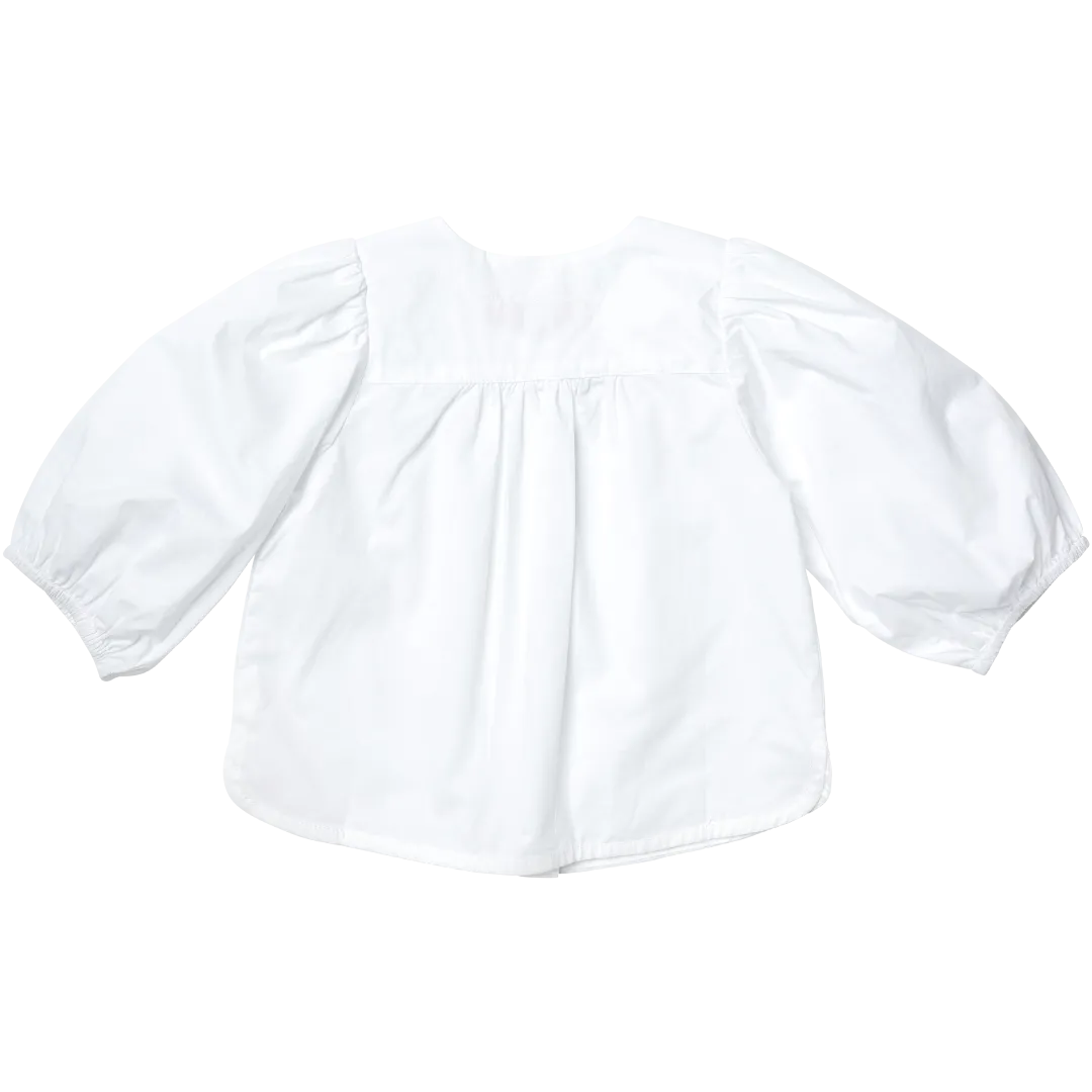 Girls Brooke Top - White