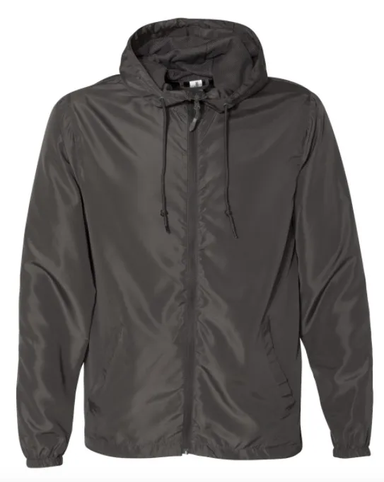 Independent Trading Co. - Unisex Lightweight Windbreaker Full-Zip Jacket