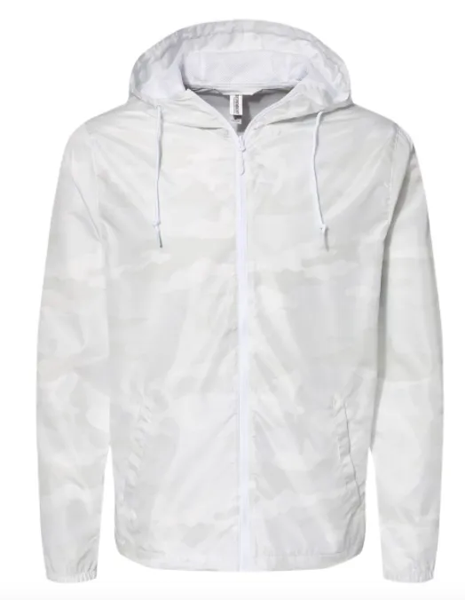 Independent Trading Co. - Unisex Lightweight Windbreaker Full-Zip Jacket