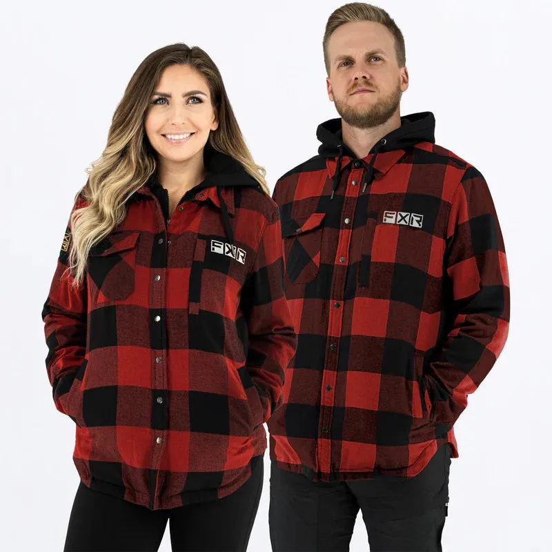 Jacket - FXR Unisex Timber Insulated Flannel Jacket, 231117