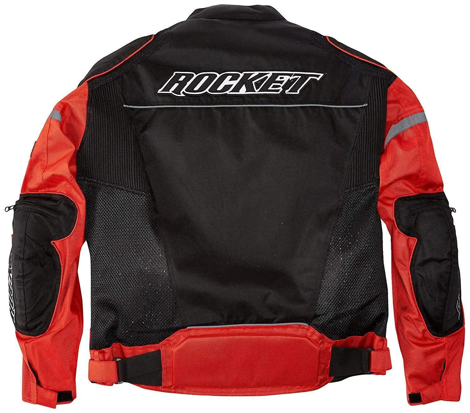 Joe Rocket 'Resistor' Mens Red/Black Mesh Motorcycle Jacket