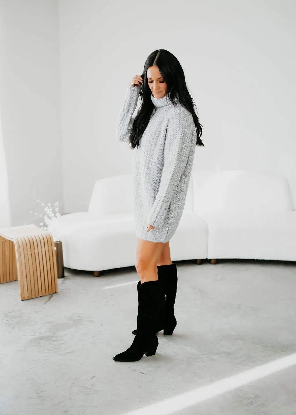 Juliette Chunky Sweater Dress