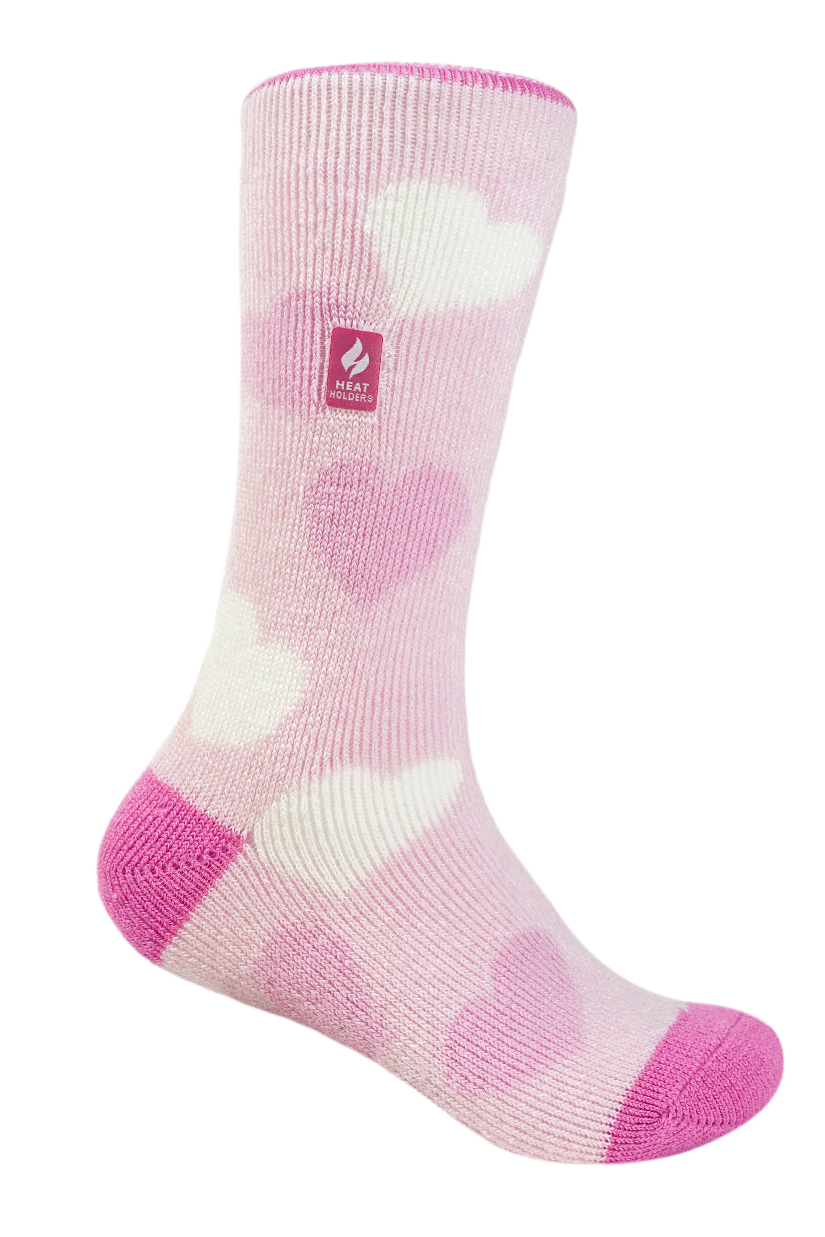 Kids' Harper LITE™ Hearts Crew Socks