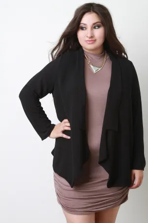 Lightweight Open Front Blazer