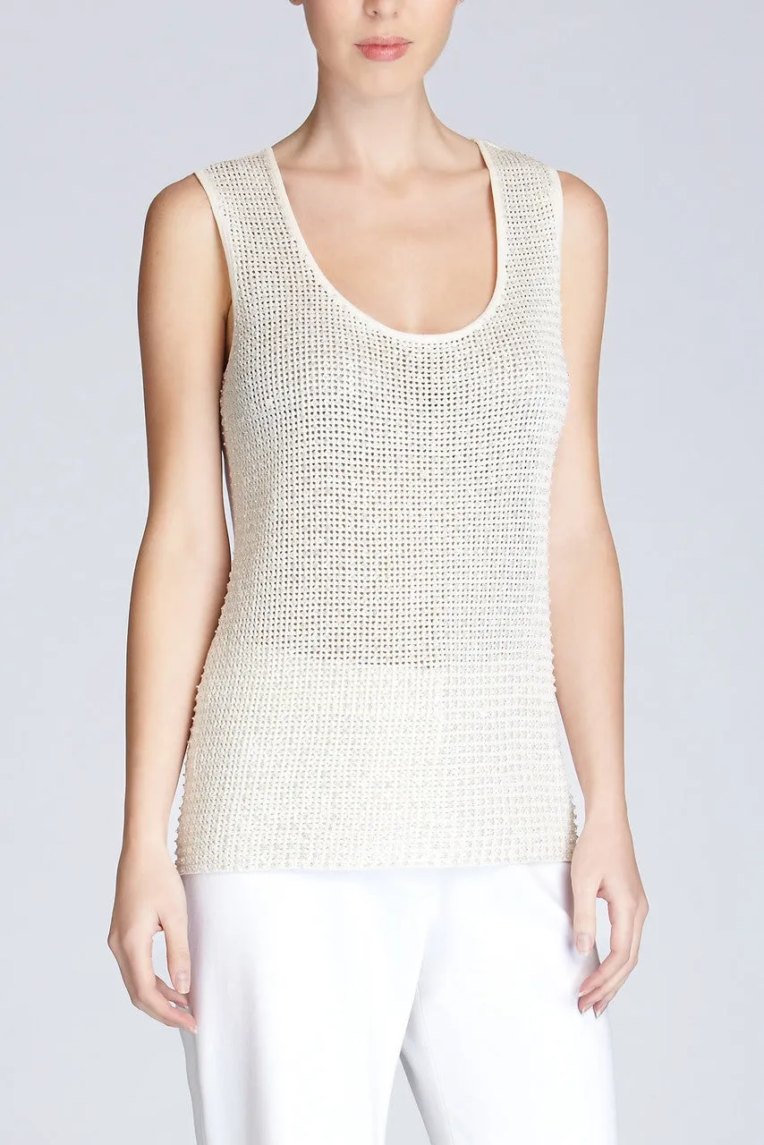 Lilibeth Beaded Front Tank