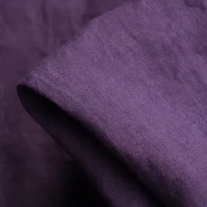 Linford Aubergine Washed Linen