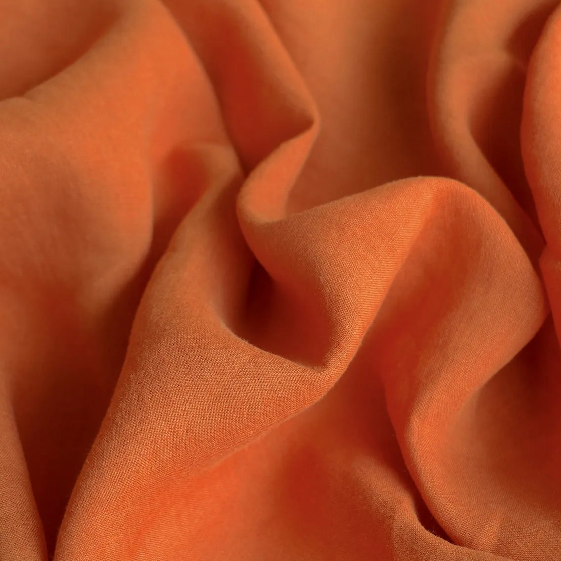 Linford Pumpkin Washed Linen