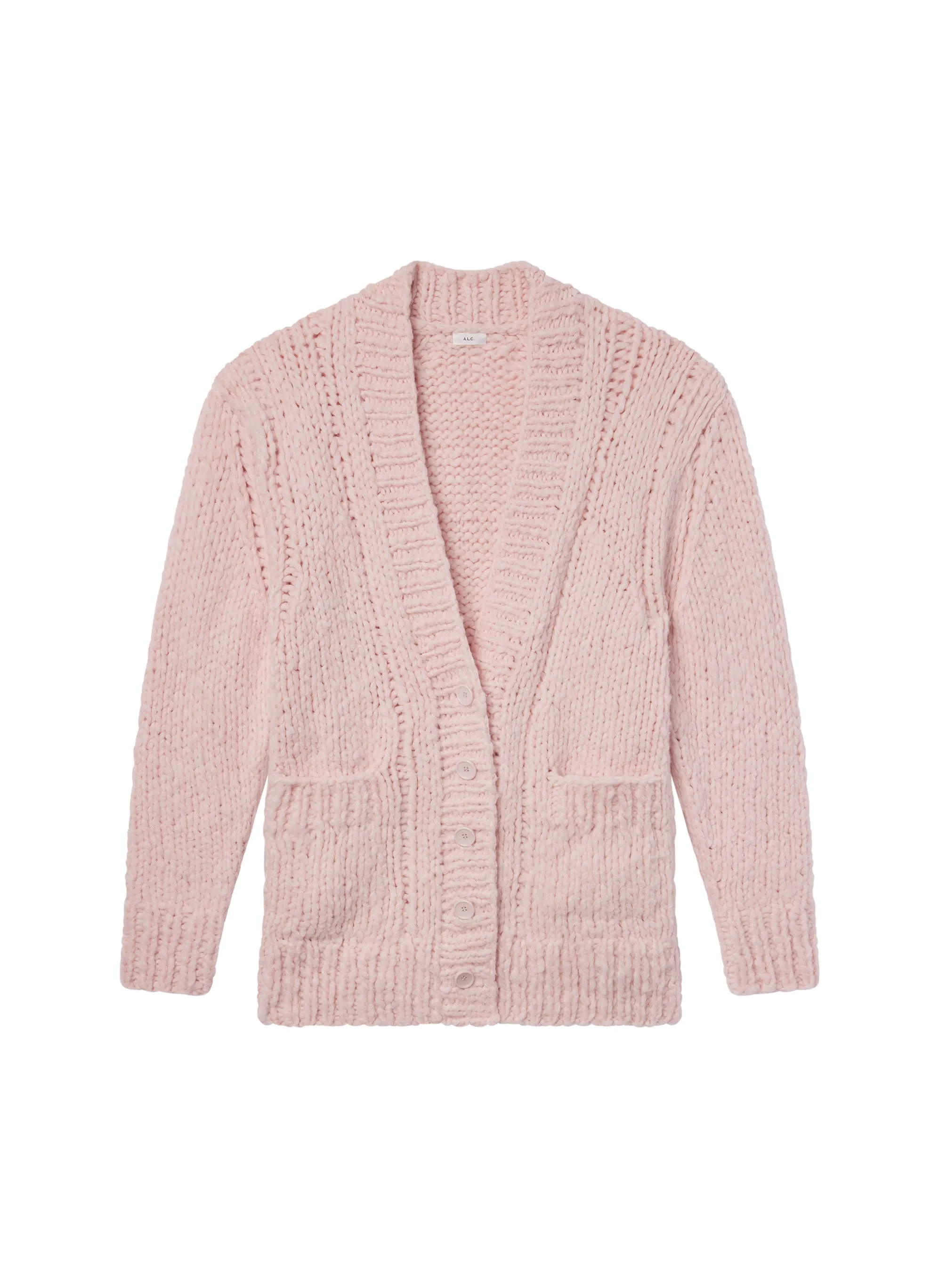 Lou Cashmere Silk Oversized Cardigan