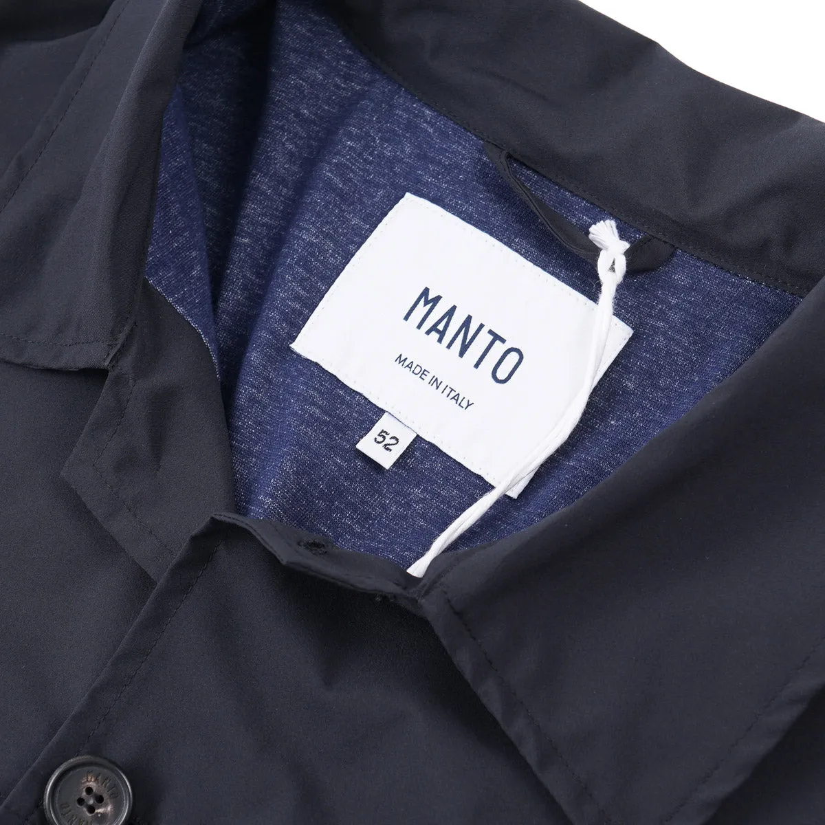 Manto Lightweight Tech Fabric Trucker Jacket