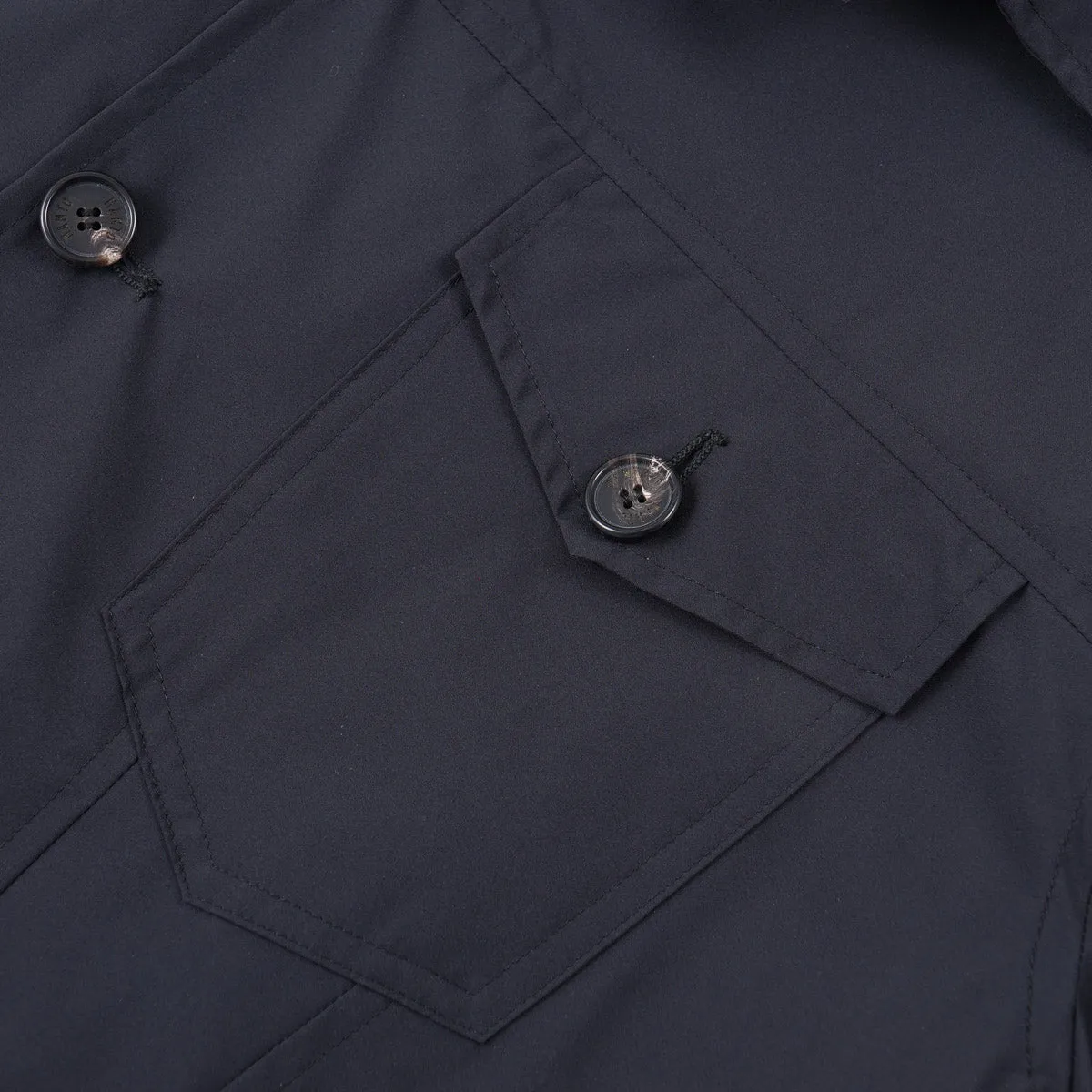 Manto Lightweight Tech Fabric Trucker Jacket