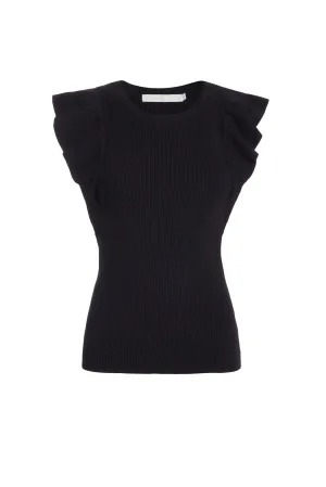 Marie Oliver Rory Top in Black