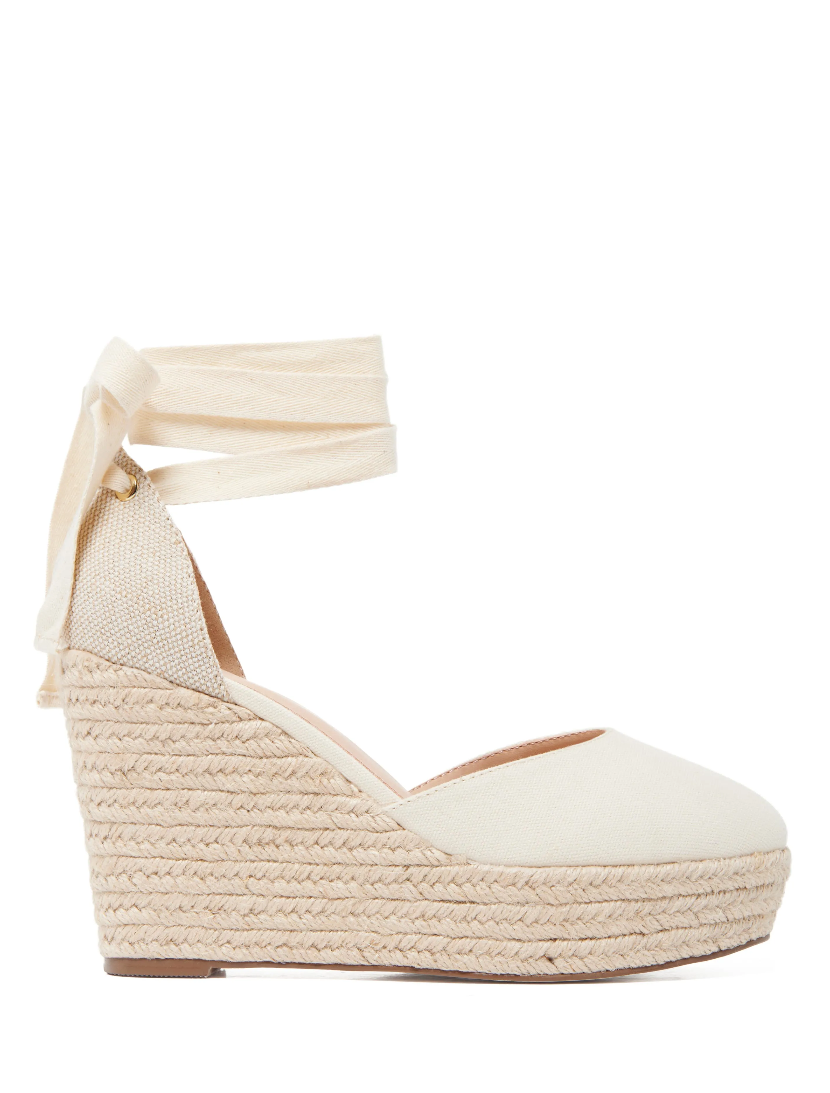 Martha Covered Toe Espadrille Wedge Heel