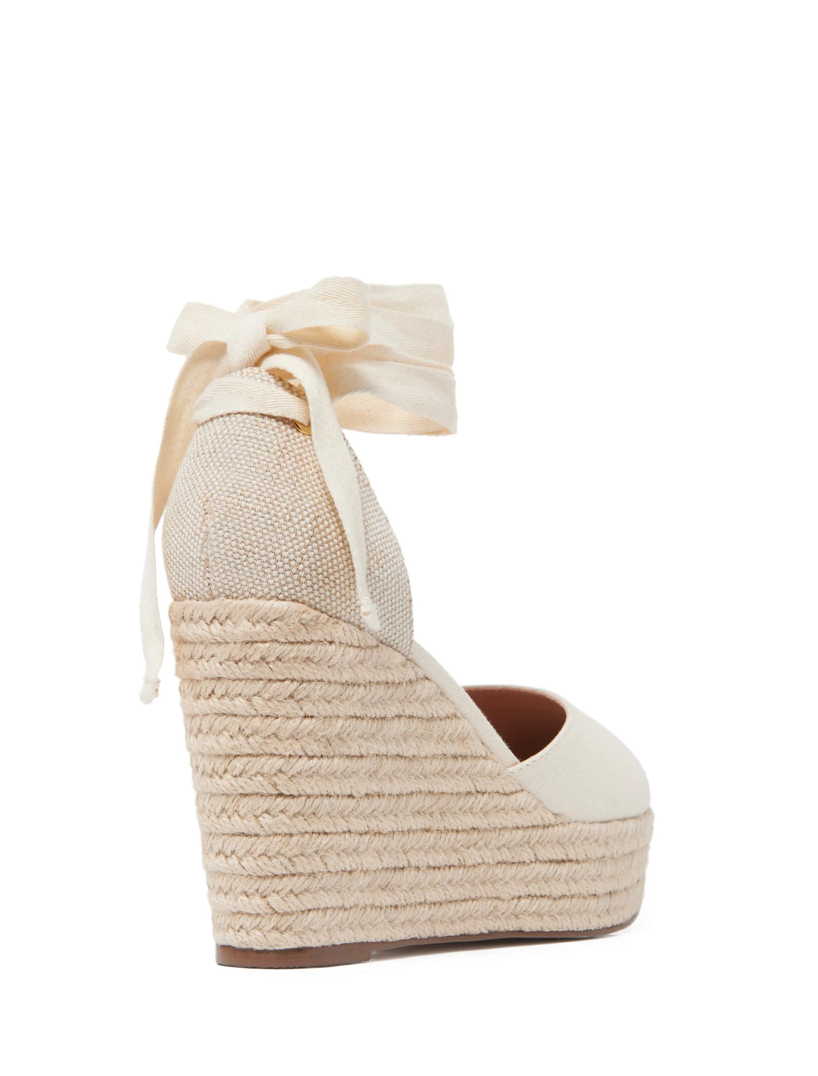 Martha Covered Toe Espadrille Wedge Heel