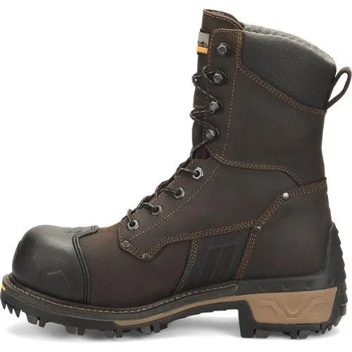 Matterhorn Men's Max 8" Comp Toe WP Logger Work Boot Brown MT2560