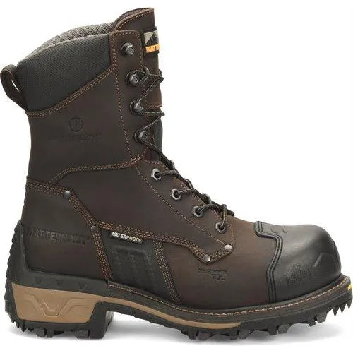 Matterhorn Men's Max 8" Comp Toe WP Logger Work Boot Brown MT2560