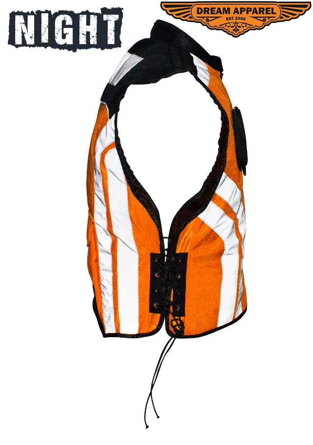 Mens Light Weight Reflective Vest