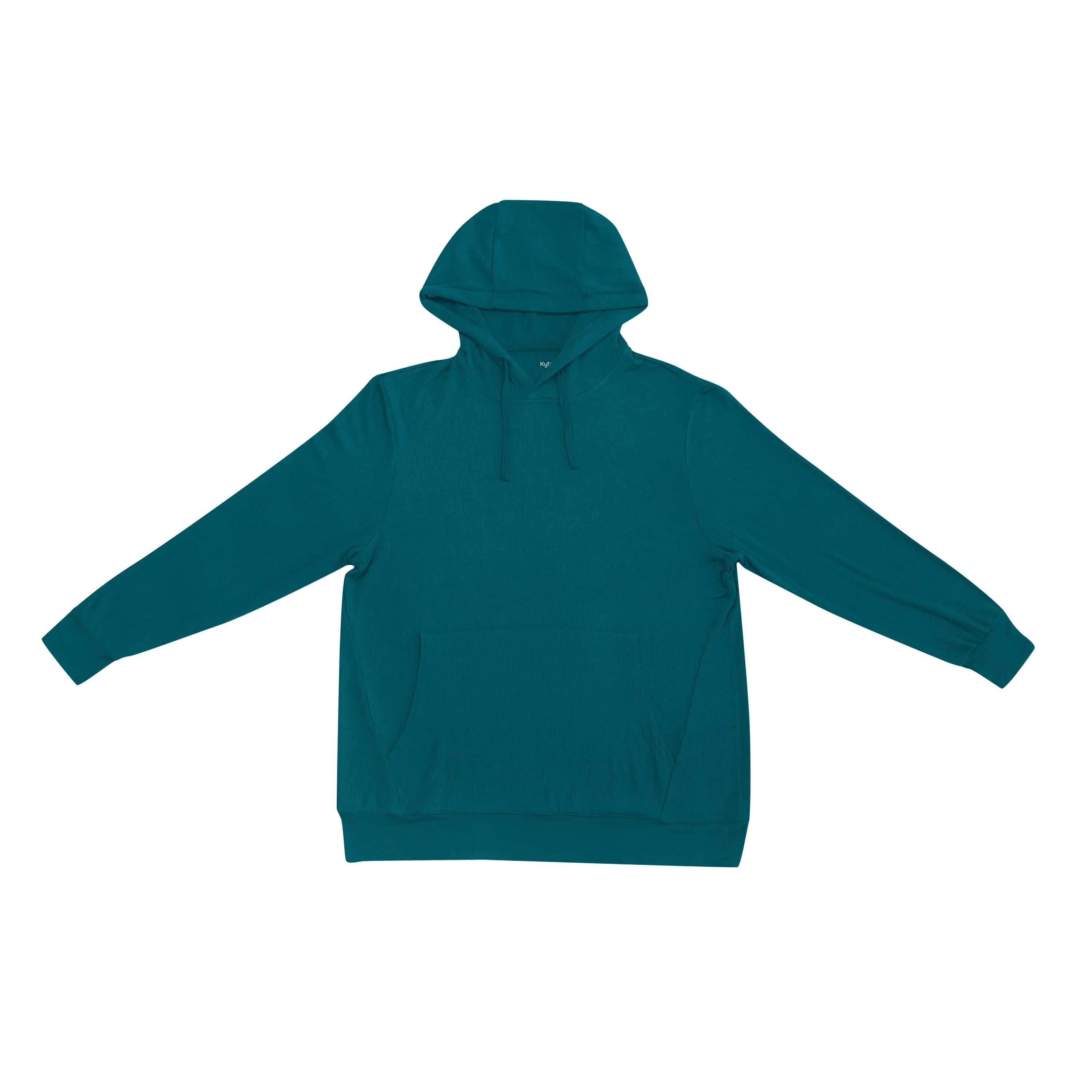 Men's Ribbed Hoodie in Loch