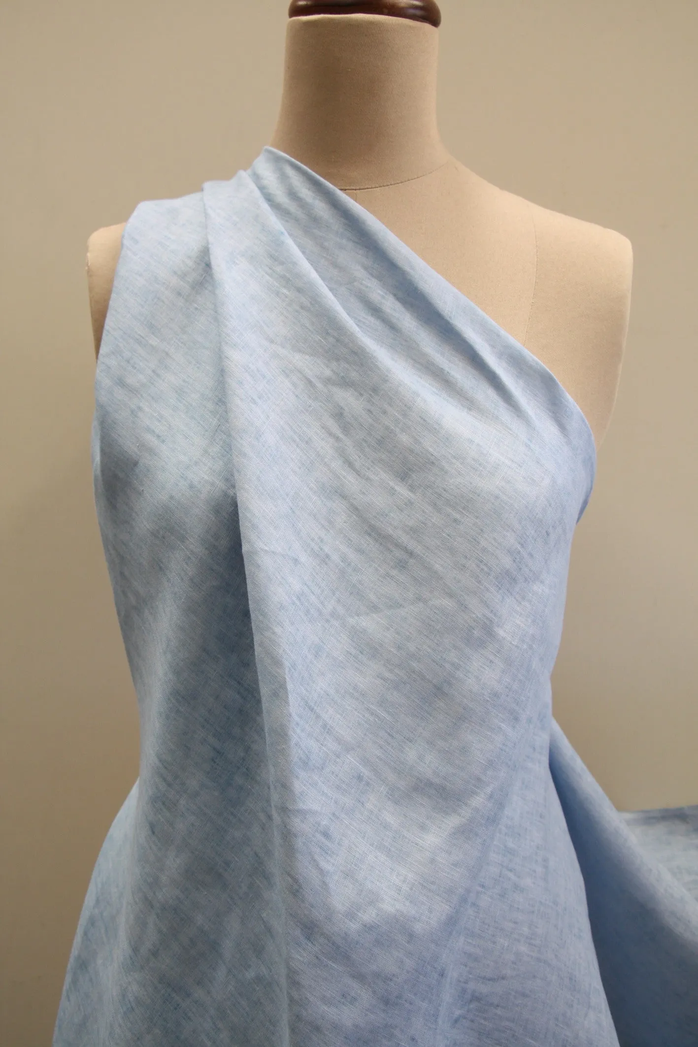 Minford Blue Mist Hanky Linen