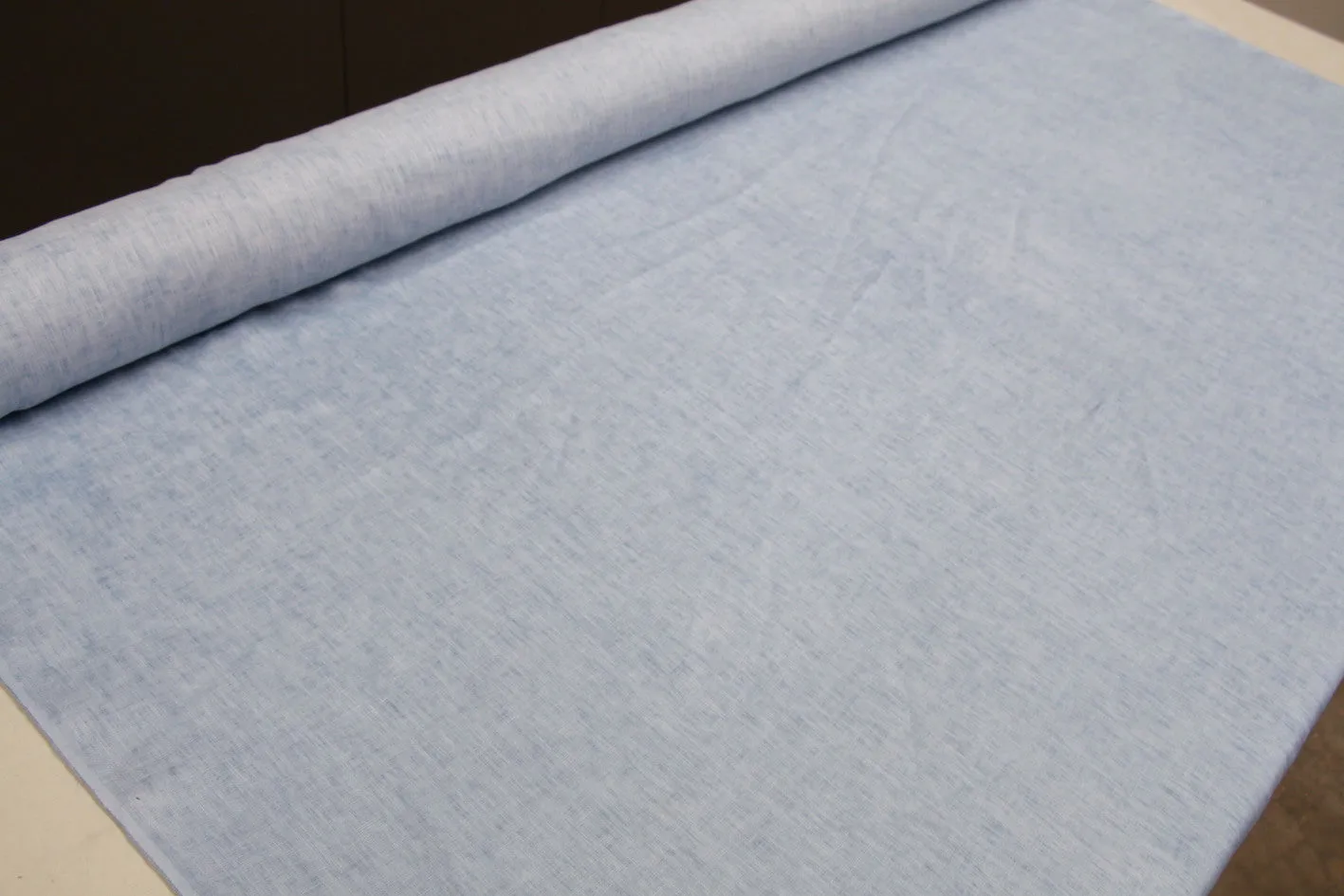 Minford Blue Mist Hanky Linen