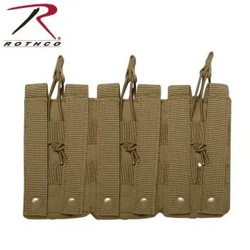 MOLLE Open Top Six Rifle Mag Pouch