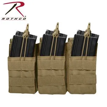 MOLLE Open Top Six Rifle Mag Pouch