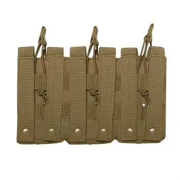 MOLLE Open Top Six Rifle Mag Pouch