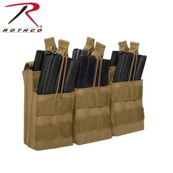 MOLLE Open Top Six Rifle Mag Pouch