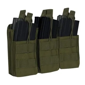 MOLLE Open Top Six Rifle Mag Pouch