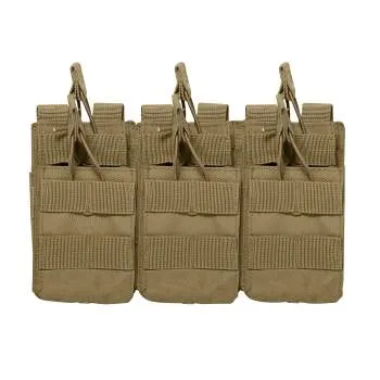 MOLLE Open Top Six Rifle Mag Pouch