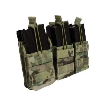 MOLLE Open Top Six Rifle Mag Pouch